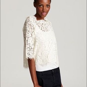 JOIE Lace top
